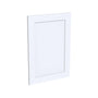 22"/25"W x 30"H x 3/4"D 2-Size Inset Base Decorative Panel - Truffle Brown 
