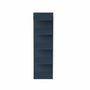 Cyber Grey RTA 12"W x 9"D x 30"/36"/42"H Open Wall End Shelf