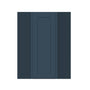 Cyber Grey RTA 24"W x 12"D x 18"/30"/36"/42"H Diagonal Corner Wall Cabinet with Shelves