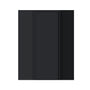 Slim Ebony Black Shaker RTA 24"W x 18"/30"/36"/42"H x 12"D Diagonal Corner Wall Cabinet