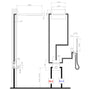 CASAINC 1-Handle Shower Faucet Valve with Hand-Held Shower