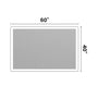Anti-Fog LED Bathroom Mirror with Aluminum Frame