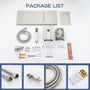 22" Wall Mounted Stainless Steel Shower Systems With Handheld Shower