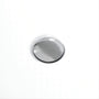 43 in. Glossy White Acrylic Freestanding Soaking Bathtub with Built-In Seat, Chrome Overflow and Pop-Up Drain
