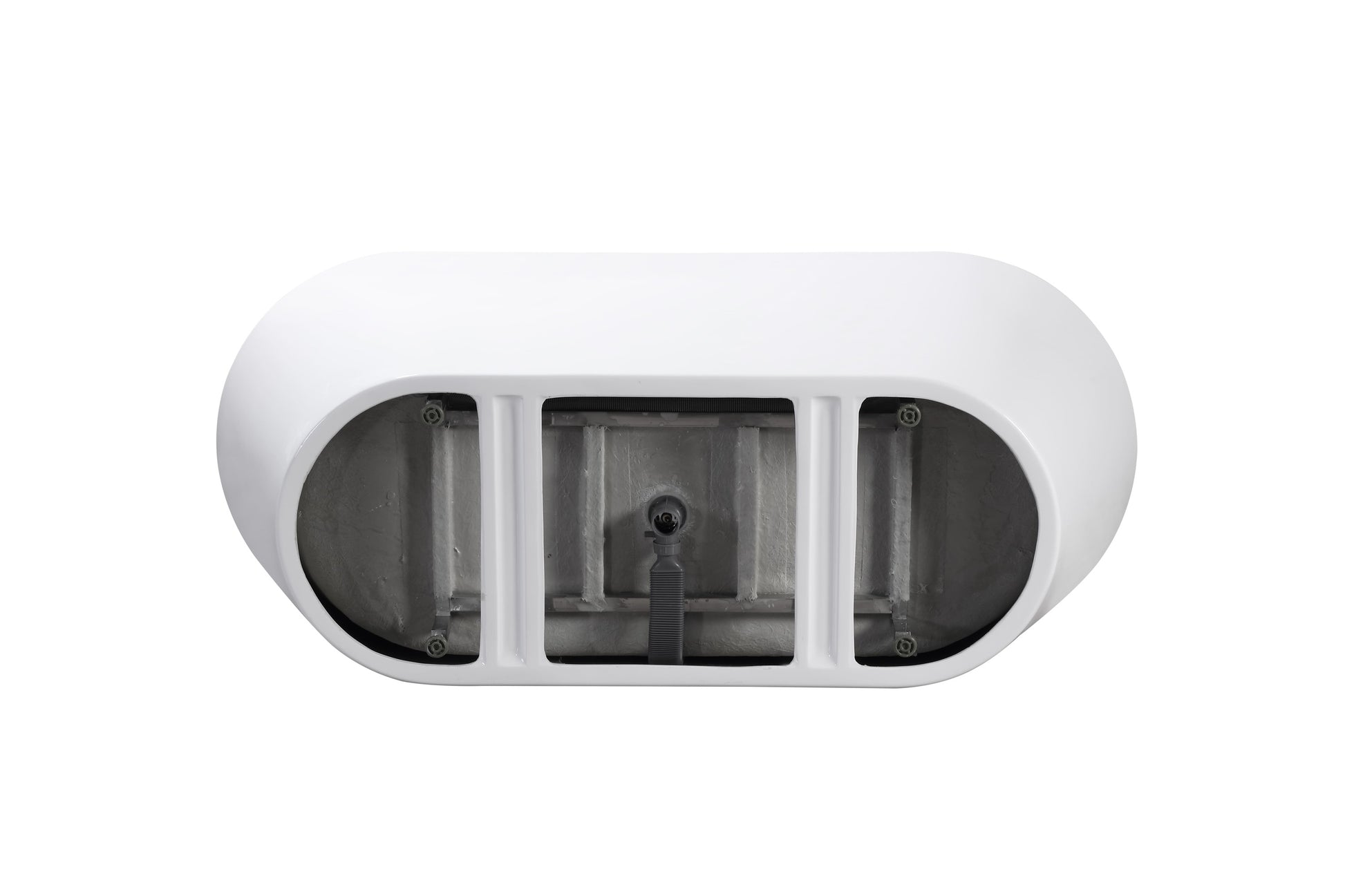 59 in. Acrylic Freestanding Soaking Bathtub with Toe-Tap Drain in Glossy White/Black
