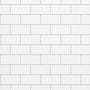 60"x32"x96" Matte/Glossy Surface SMC Shower Wall Panel Kit with Small Subway Tile Pattern
