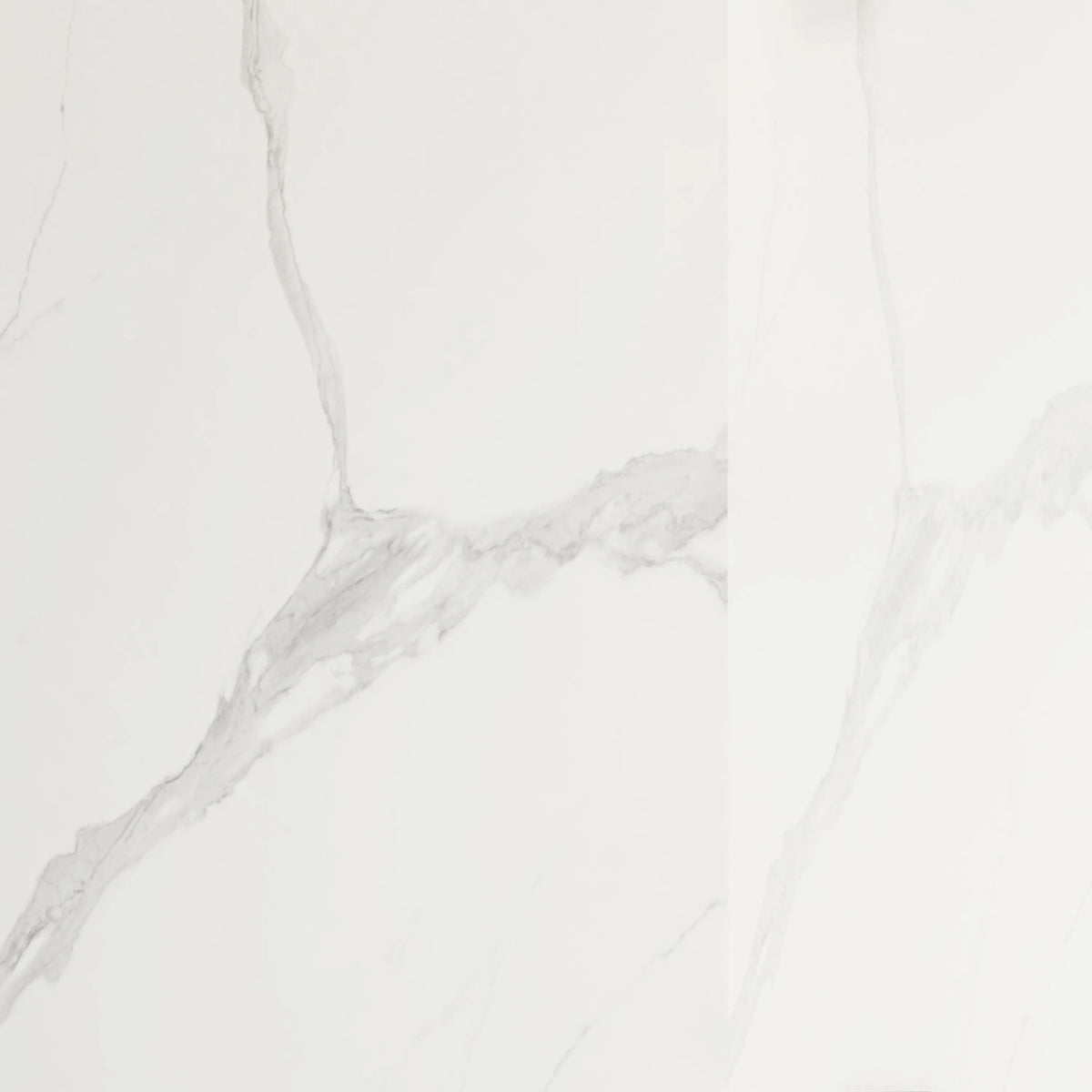 60"x36"x75"/96" Matte White with Marble Texture SMC Shower Wall Panel Kit