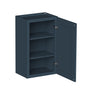 Cyber Grey RTA 9"-21"W x 12"D x 30"-42"H 15-Size Standard Wall Cabinet with Door and Shelves