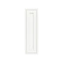 Inset Origami White RTA 9-21"W x 30-42"H x 13.5"D 15-Size Single Door Wall Cabinet