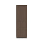 Inset Truffle Brown RTA 24-36"W x 84-96"H x 25"D 9-Size Pantry Cabinet with 4 Doors and 4 Shelves
