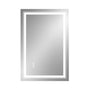 RGB Smart Control Backlit Bathroom Mirror with Dimmable Touch, Anti Fog