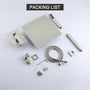 10-inch/12inch Rainfall Shower System With Hand Shower & Pressure-Balanced Valve