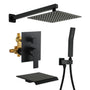 10-inch/12inch 3-Function Shower System With Bathtub Spout