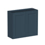 Cyber Grey RTA 24"-36"W x 12"D x 30"-42"H 15-Size Standard Wall Cabinet with 2 Doors and Shelves