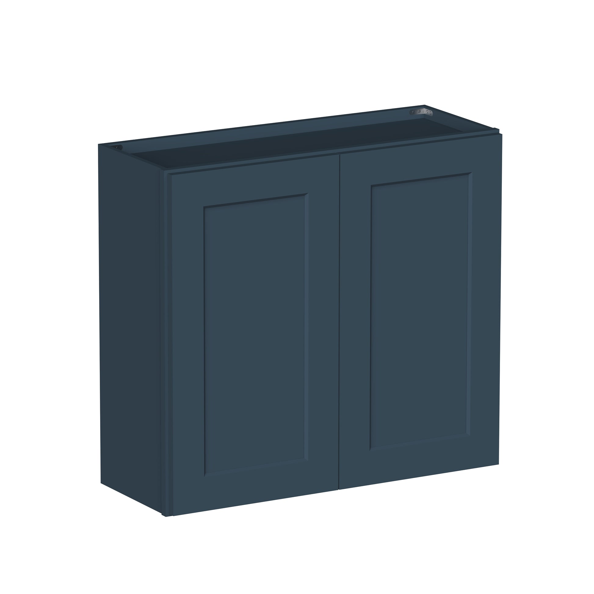 Cyber Grey RTA 24"-36"W x 12"D x 30"-42"H 15-Size Standard Wall Cabinet with 2 Doors and Shelves