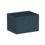 Cyber Grey RTA 36"W x 27"D x 12"-24"H 4-Size Double Door Deep Wall Cabinet