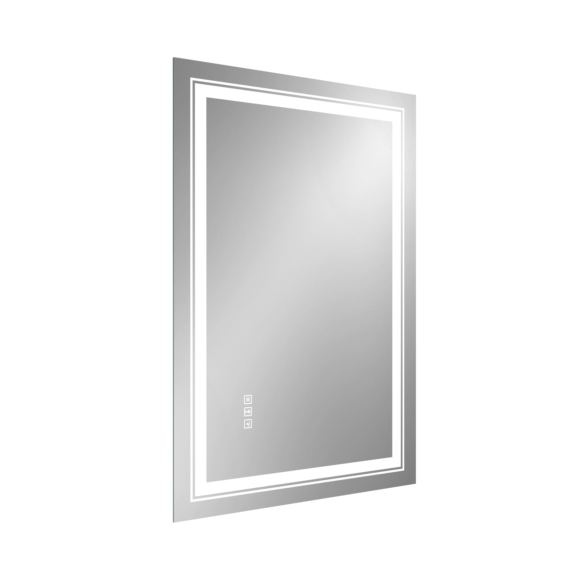 RGB Smart Control Backlit Bathroom Mirror with Dimmable Touch, Anti Fog