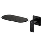 Wall Mounted Single Handle Bathroom Faucet with Oval Platform