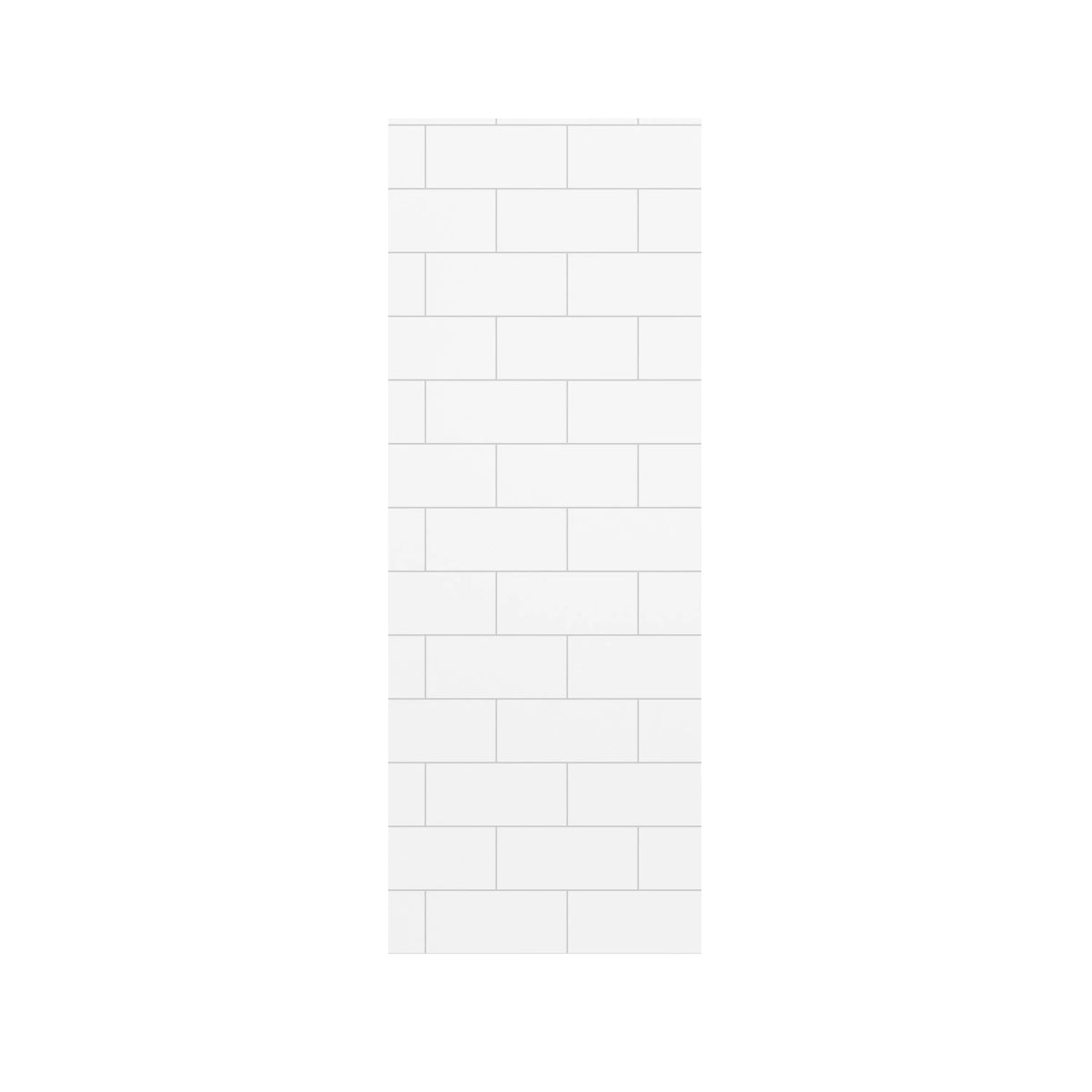 60"x36"/48"x96" Medium Tile Pattern SMC Shower Wall Panel System in 4 Finishes