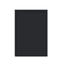 Slim Ebony Black Shaker RTA 9"-21"W x 30"/36"/42"H x 12"D 15-Size Single Door Standard Wall Cabinet