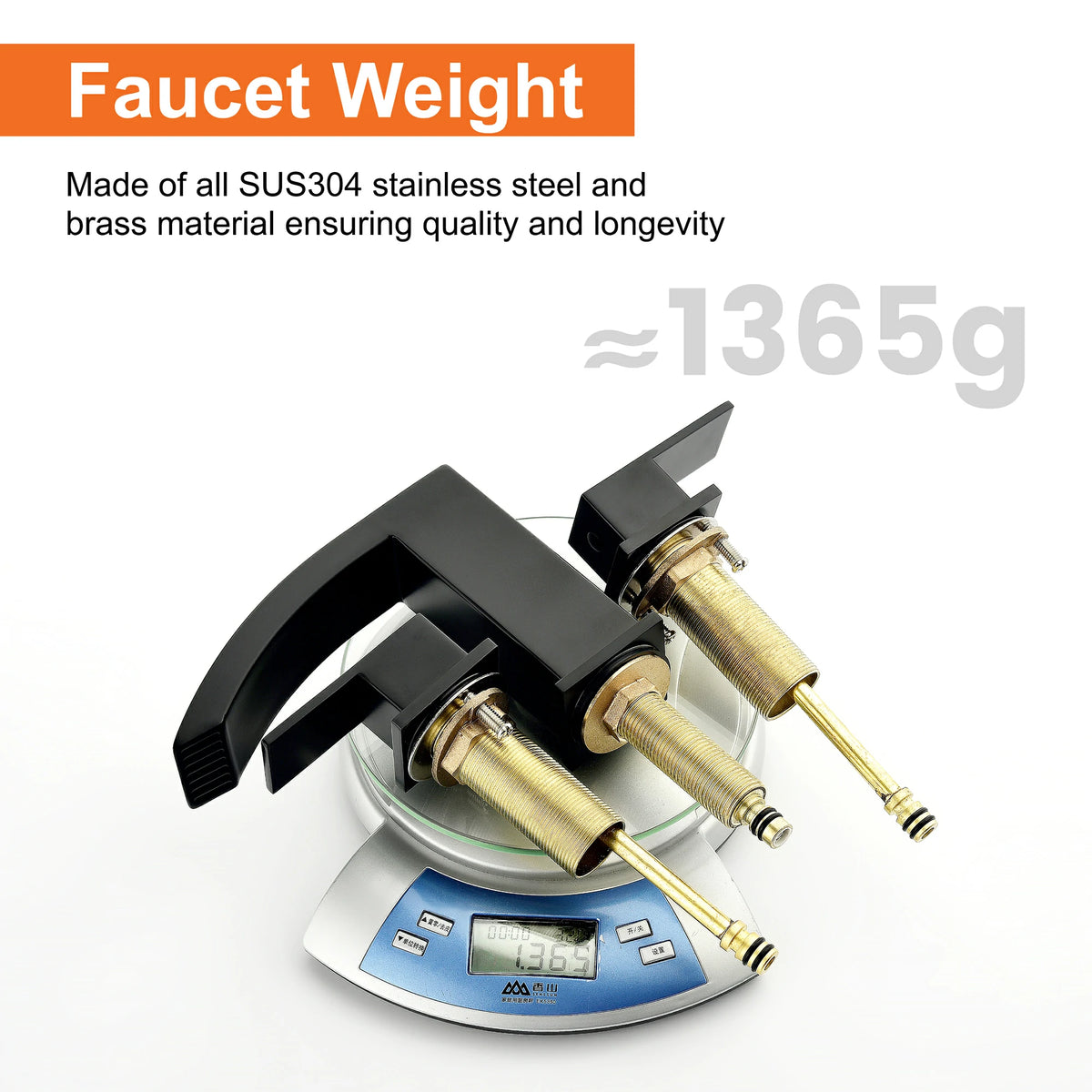 360° Swivel 2-Handle 3-Hole Widespread Bathroom Faucet with Drain in Brushed Gold/Brushed Nickel/Matte Black