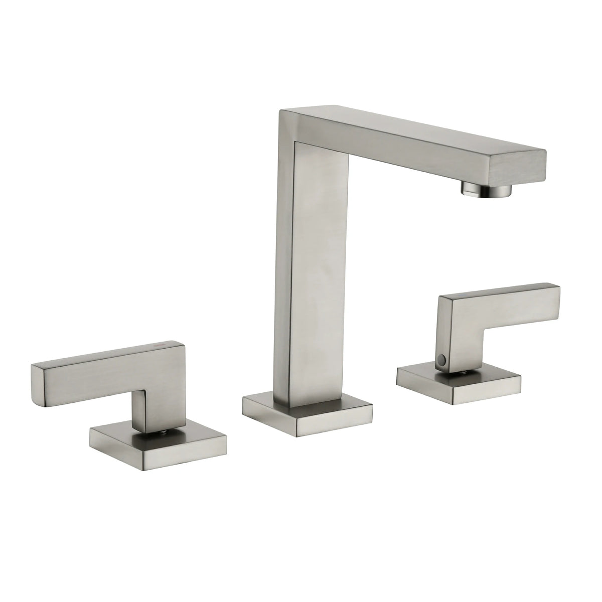 8 in. Widespread 2-Handle Bathroom Faucet with Aerated Spout in Brushed Gold/Brushed Nickel/Matte Black