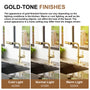 Single Handle Pull-Out Kitchen Faucet with 3 Functions Spray