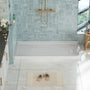 60"x30"/32" Grey One-Piece SMC Shower Pan Base with Anti-Slip Texture