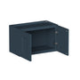 Cyber Grey RTA 24"-36"W x 12"D x 12"-24"H 17-Size Double Doors Short Wall Cabinet