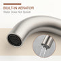 Solid Brass 3-Hole Widespread Bathroom Sink Faucet with Double Handles