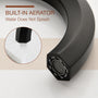 Matte Black 3-Hole Widespread Bathroom Sink Faucet with Dual Handles