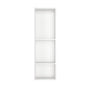 12.2" x 28.7"/39.3" Glossy White SMC Shower Niche with 1 or 2 Shelves