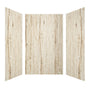 60"x36"x96" SMC Shower Wall Panels, Waterproof Grout-Free Shower Surround in 4 Finishes