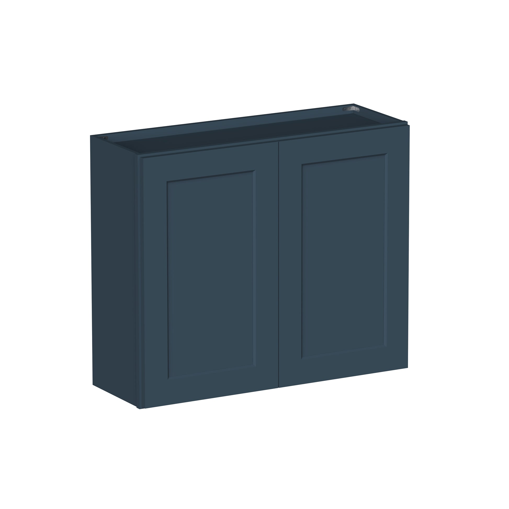 Cyber Grey RTA 24"-36"W x 12"D x 30"-42"H 15-Size Standard Wall Cabinet with 2 Doors and Shelves
