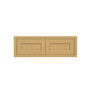 Inset Hazelnut Oak RTA 24-36"W x 12-24"H x 13.5"D 10-Size Double Doors Wall Cabinet