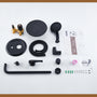 8.3" Wall-mounted Rain Shower System with Handheld & Valve Included