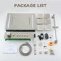 20*14 inch 5-Function Luxury Shower System with LED Lights and Slide Bar