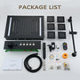 20*14 inch 5-Function Luxury Shower System with LED Lights and Slide Bar