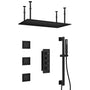 32" x 16" 3-Function Thermostatic Shower System with Body Jets