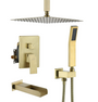 CASAINC Shower System with Cascading Tub Filler