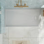 60"x30"/32" Grey One-Piece SMC Shower Pan Base with Anti-Slip Texture