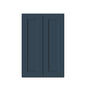 Cyber Grey RTA 24"-36"W x 12"D x 30"-42"H 15-Size Standard Wall Cabinet with 2 Doors and Shelves