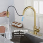 Touch Kitchen Faucet with Pull Down Sprayer-CASAINC