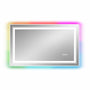RGB Smart Control Backlit Bathroom Mirror with Dimmable Touch, Anti Fog