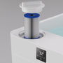 77" All-in-One Cold Plunge Tub with Built-In Chiller/Heater and Insulated Cover