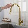 Touch Kitchen Faucet with Pull Down Sprayer-CASAINC