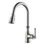 Pull Down Kitchen Faucet 360 Degree Swivel with 3 Spray Modes