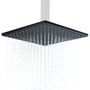 9-inch High Pressure Rainfall Shower Head ABS Square Showerhead