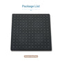 9-inch High Pressure Rainfall Shower Head ABS Square Showerhead