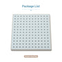 9-inch High Pressure Rainfall Shower Head ABS Square Showerhead